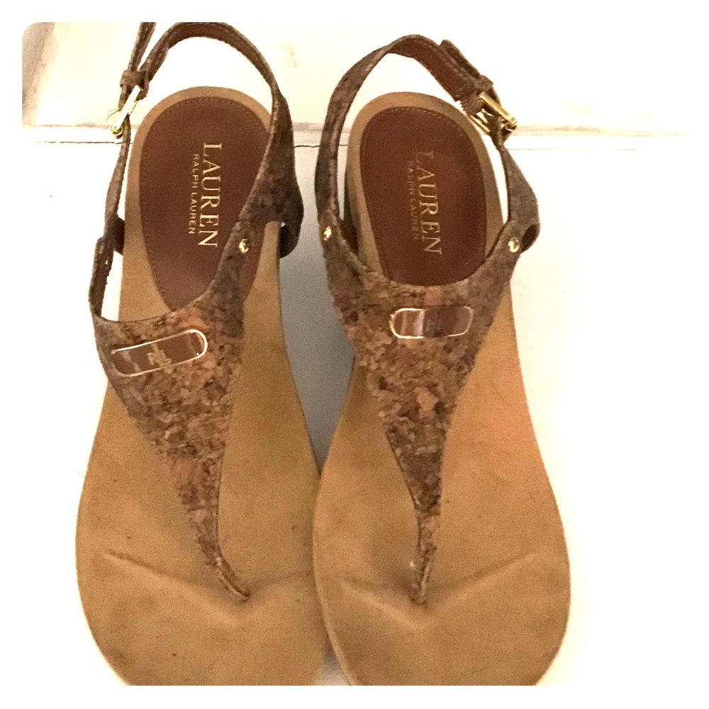 Lauren By Ralph Lauren Reeta Wedge Sandal